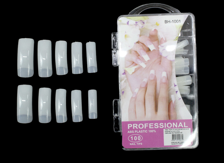 Unhas Artificiais Tips Reta