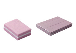 Mini Lixa Bloco Rosa