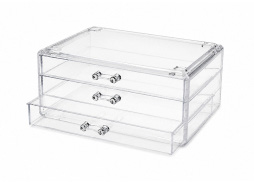 Organizador de Acrílico 3 Gavetas